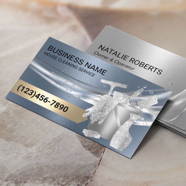 Tarjeta De Visita Limpieza de la casa Mantenimiento moderno Dusty Az (Subido por el creador)