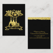 Limpieza de oro falso logotipo de planta floral gu