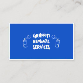 Tarjeta De Visita Limpieza de pintura de mantenimiento de los servic