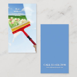 Tarjeta De Visita Limpieza de ventanas