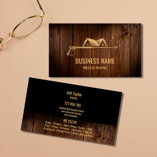 Tarjeta De Visita Limpieza profesional a presión Limpieza a alta pre