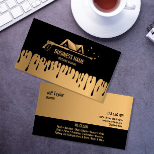 Tarjeta De Visita Limpieza Profesional a Presión Limpieza a Alta Pre