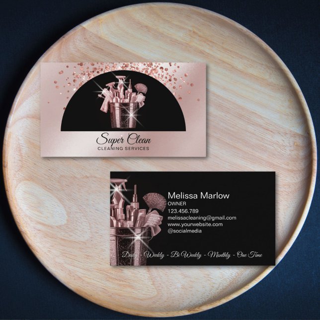 Tarjeta De Visita Limpieza profesional de casas (Subido por el creador)