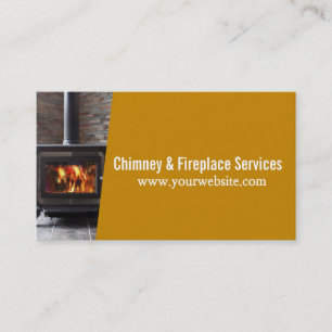 Tarjeta De Visita Limpieza y reparación de chimenea de barrido rena