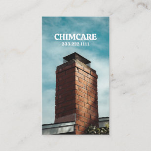 Tarjeta De Visita Limpieza y reparación de chimeneas