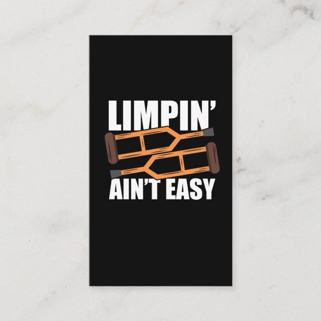 Tarjeta De Visita "Limpin no es fácil conseguir buenos regalos Cirug (Anverso)