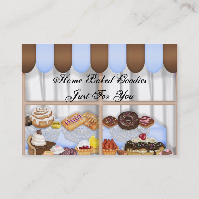 Tarjeta de visita LINDA de la REPOSTERÍA Y (Anverso)