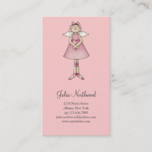 Tarjeta De Visita Lindo como insecto · Ángel