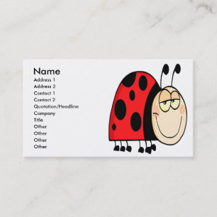 Tarjeta De Visita lindo personalizado burlón