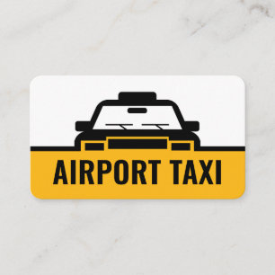 Tarjeta De Visita Línea de ruta de taxi