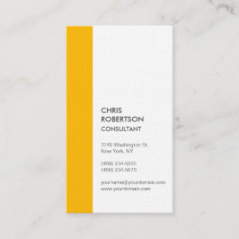 Tarjeta De Visita Línea vertical premium Minimalista moderna