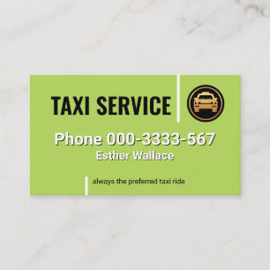 Tarjeta De Visita Líneas de conducción verticales simples y minimali