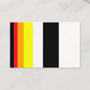 Tarjeta De Visita Líneas de otoño