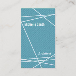 Tarjeta De Visita Líneas modernas