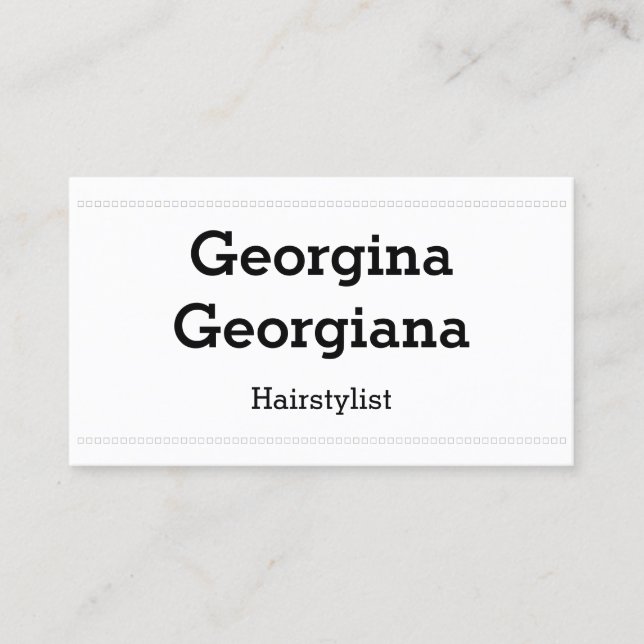 Tarjeta De Visita Líneas modernas y elegantes de cuadrados (Anverso)