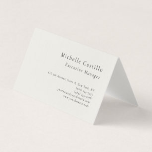 Tarjeta De Visita Lino Premium Plano Moderno Minimalista Profesional