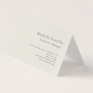 Tarjeta De Visita Lino Premium Plano Moderno Minimalista Profesional