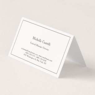 Tarjeta De Visita Lino Premium Profesional Único Clásico Pastel