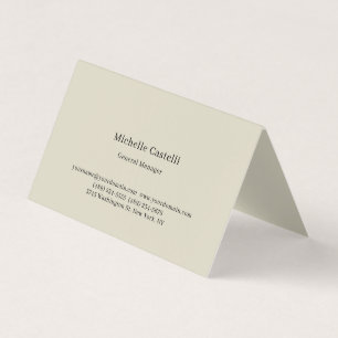 Tarjeta De Visita Lino Premium Profesional Único Clásico Simple