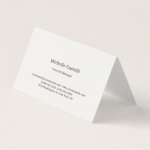 Tarjeta De Visita Lino Premium Profesional Único Clásico Simple