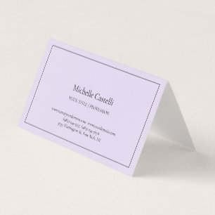 Tarjeta De Visita Lino Premium Profesional Único Clásico Simple
