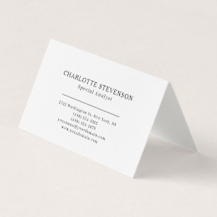 Tarjeta De Visita Lino Premium Tendencia Profesional Sencillo Minima