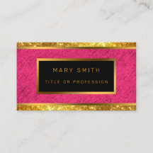 Lino rosa Purpurina oro moderno