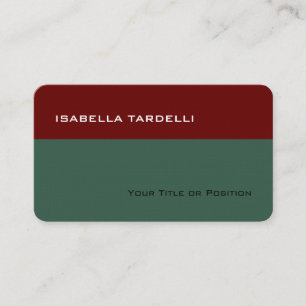 Tarjeta De Visita Lino sencillo elegante y premium