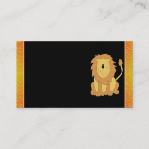 Tarjeta De Visita Lion Business Card