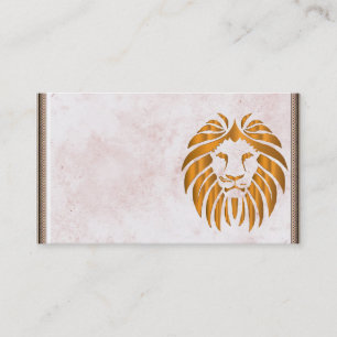 Tarjeta De Visita Lion Business Card