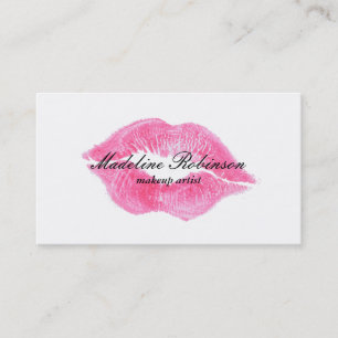 Tarjeta De Visita Lipstick Kiss