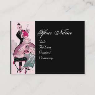 TARJETA DE VISITA LISTA DE PELO, SALÓN DE BELLEZA DE MODA ARTISTA