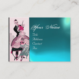 TARJETA DE VISITA LISTA DE PELO, SALÓN DE BELLEZA DE MODA ARTISTA