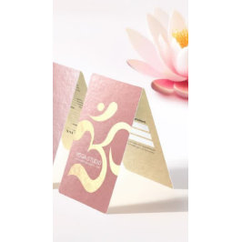 Tarjeta De Visita Lista de precios del símbolo del símbolo OM del in