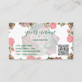 Tarjeta De Visita Literary Folded Business Card Design