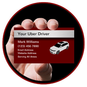 Tarjeta De Visita Llamada de viaje genial y simple para conductores