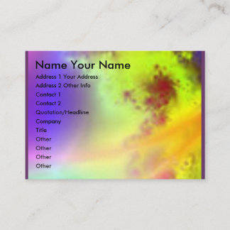 Tarjeta De Visita Llamarada solar…