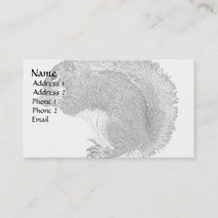 Tarjeta De Visita Llano de la ardilla