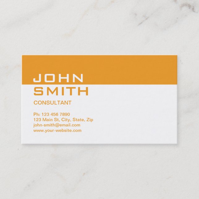 Tarjeta De Visita Llano del mecánico del contratista del constructor (Anverso)