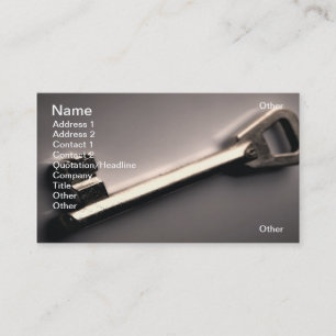 Tarjeta De Visita Llave