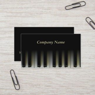 Tarjeta De Visita Llaves del piano