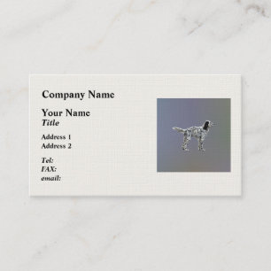 Tarjeta De Visita LLewellin Setter