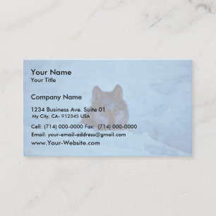 Tarjeta De Visita Lobo