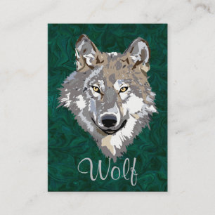 Tarjeta De Visita lobo