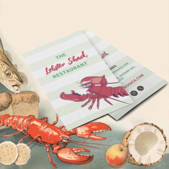 Tarjeta De Visita Lobster (Subido por el creador)