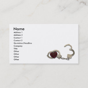 Tarjeta De Visita LockedInLove073110, nombre, dirección 1, direcci