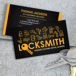 Tarjeta De Visita Locksmith Services