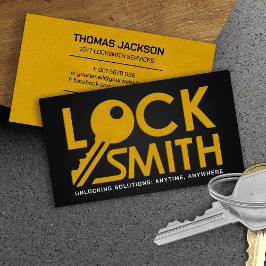 Tarjeta De Visita Locksmith Services