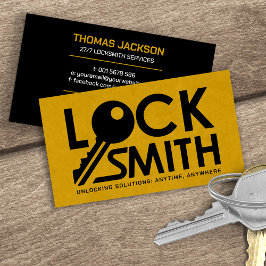 Tarjeta De Visita Locksmith Services