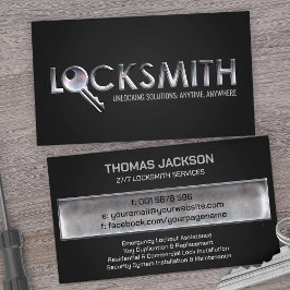 Tarjeta De Visita Locksmith Services